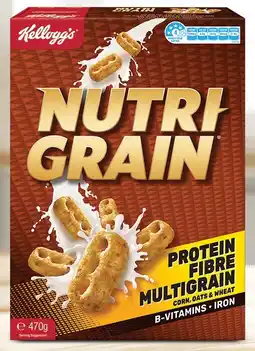 Coles Kellogg's Nutri Grain Cereal 470g offer