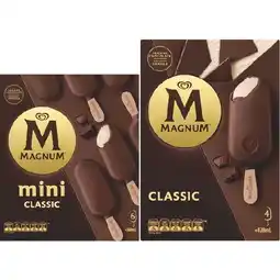 Woolworths Streets Magnum or Magnum Minis 360-428ml Pk 4-6 β From the Freezer offer