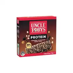 Woolworths Uncle Tobys Protein Muesli Bars 175g Pk 5 offer