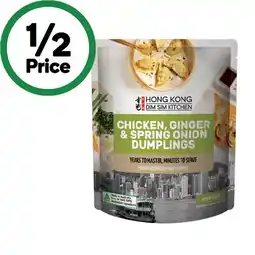 Woolworths Hong Kong Kitchen Dumplings or Pork Buns 240-480g β From the Freezer offer