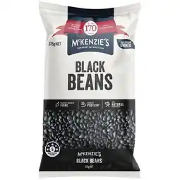 Woolworths McKenzie’s Black Beans 375g offer