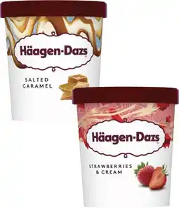 Coles Häagen-Dazs Ice Cream Tub 457mL offer