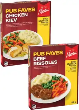 Coles On The Menu Plated Meal 320g offer