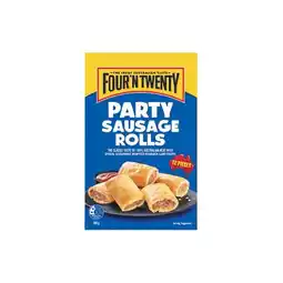 Woolworths FourβN Twenty Party Sausage Rolls 500g Pk 12 β From the Freezer offer
