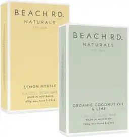 Coles Beach Rd Naturals Body Bar 150g offer
