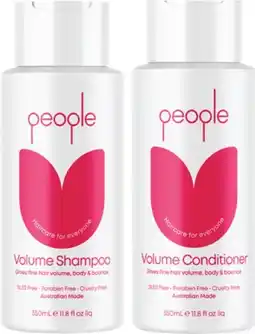Coles People Shampoo or Conditioner 350mL offer