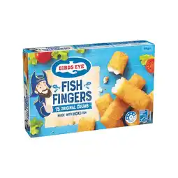Woolworths Birds Eye Fish Fingers 375g offer
