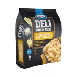 Woolworths Birds Eye Deli Three Cheese Cauliflower Bake 600g offer