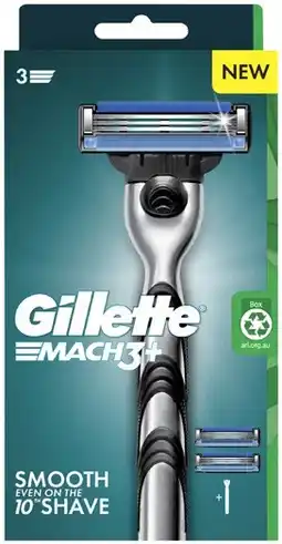Coles Gillette Mach3+ Razor Kit 1 Each offer