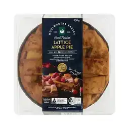 Woolworths Woolworths Lattice Apple Pie 750g offer