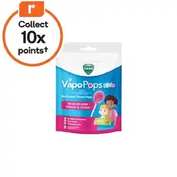 Woolworths Vicks Kids VapoPops Sore Throat Berry Pk 8 offer