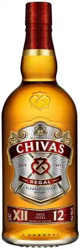 Coles Chivas Regal 12YO Scotch Whisky 700mL offer