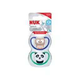 Woolworths NUK Space Soother 6-18m Pk 2 offer