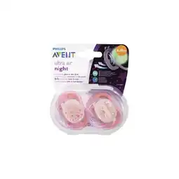 Woolworths Avent Night Time Soother 6-18m Pk 2 – Assorted offer