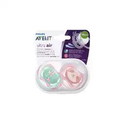 Woolworths Avent Air Deco Soother 18m Plus Pk 2 offer