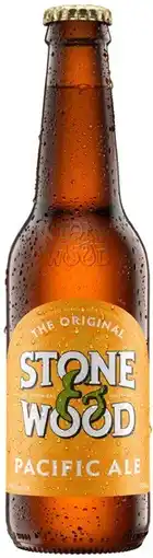 Coles Stone & Wood Pacific Ale Bottles 24x330mL offer