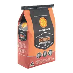Woolworths Heat Beads Original Briquettes 4 kg offer