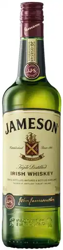 Coles Jameson Irish Whiskey 700mL offer