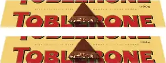 Coles Toblerone 360g offer