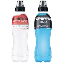Woolworths Powerade Drink Flo Cap or Powerade Active Water 600ml offer