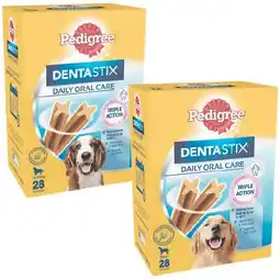 Woolworths Pedigree Dentastix Dog Treats Pk 28 offer