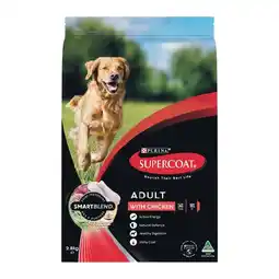 Woolworths Supercoat Dry Dog Food 2.6-2.8 kg offer