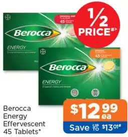 Good Price Pharmacy Berocca Energy Effervescent offer