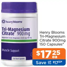 Good Price Pharmacy Henry Blooms Tri-Magnesium Citrate offer