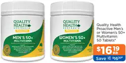 Good Price Pharmacy Quality Health Proactive Men's or Women's 50+ Multivitamin offer