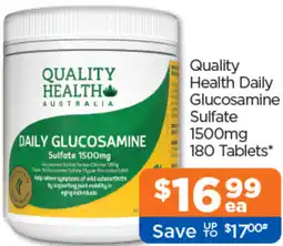 Good Price Pharmacy Quality Health Daily Glucosamine Sulfate offer