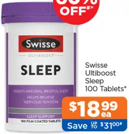 Good Price Pharmacy Swisse Ultiboost Sleep offer