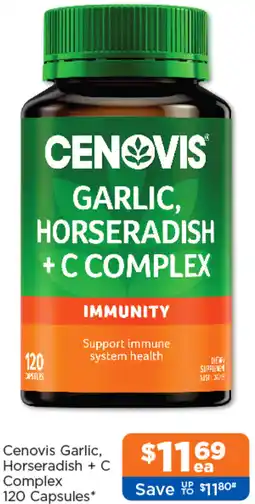 Good Price Pharmacy Cenovis Garlic, Horseradish + C Complex offer
