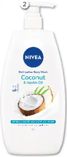 Good Price Pharmacy Nivea Rich Lather Coconut & Jojoba Oil Body Wash offer