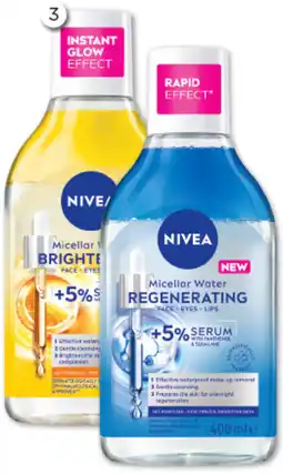 Good Price Pharmacy Nivea Micellar Water Brightening or Regenerating Serum offer