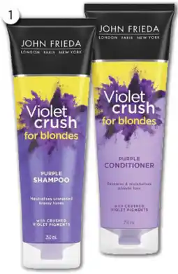 Good Price Pharmacy John Frieda Violet Crush Shampoo or Conditioner offer