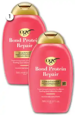 Good Price Pharmacy OGX Shampoo or Conditioner Bond Protein Repair offer