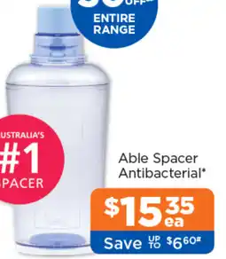 Good Price Pharmacy Able Spacer Antibacterial offer