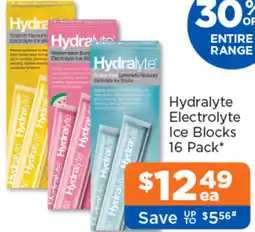 Good Price Pharmacy Hydralyte Electrolyte Ice Blocks offer