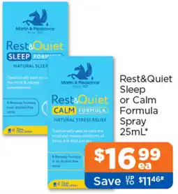 Good Price Pharmacy Rest&Quiet or Calm Formula Spray * offer
