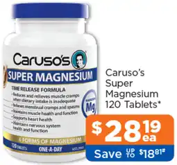 Good Price Pharmacy Caruso's Super Magnesium offer