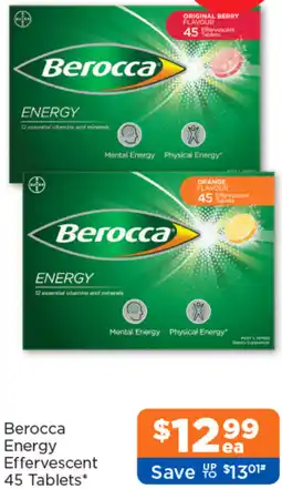 Good Price Pharmacy Berocca Energy Effervescent offer