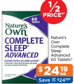 Good Price Pharmacy Nature's Own Complete Sleep Advanced offer