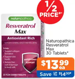 Good Price Pharmacy Naturopathica Resveratrol Max offer