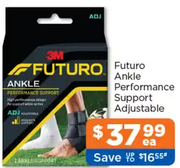Good Price Pharmacy Futuro Ankle Performance Support Adjustable offer