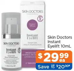 Good Price Pharmacy Skin Doctors Instant Eyelift offer