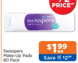 Good Price Pharmacy Swisspers Make-Up Pads offer