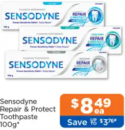Good Price Pharmacy Sensodyne Repair & Protect Toothpaste offer