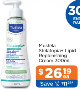Good Price Pharmacy Mustela Stelatopia+ Lipid Replenishing Cream offer
