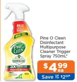 Good Price Pharmacy Pine O Cleen Disinfectant Multipurpose Cleaner Trigger Spray offer