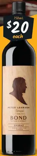Cellarbrations Peter Lehmann The Bond Range offer